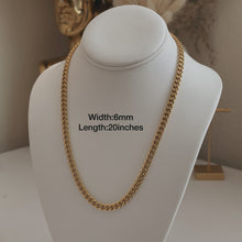 Load image into Gallery viewer, 6mm &quot;Cuban Link&quot; Chain
