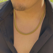 Load image into Gallery viewer, 8mm &quot;Cuban Gold Link&quot; Chain
