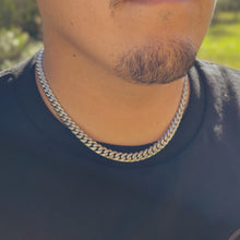 Load image into Gallery viewer, 8mm &quot;Silver Cuban Link&quot; Chain

