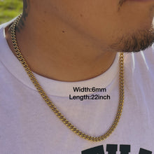 Load image into Gallery viewer, 6mm &quot;Cuban Link&quot; Chain

